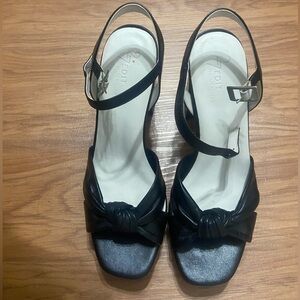 27 EDIT Women's Elegant Black Sandals